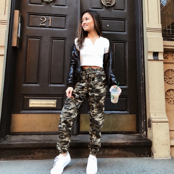 princess polly camo pants